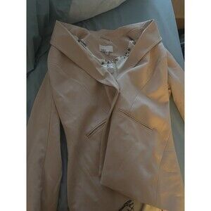 NWT DR2 by Daniel Rainn Pink Blazer with floral lining Size Small summer spring